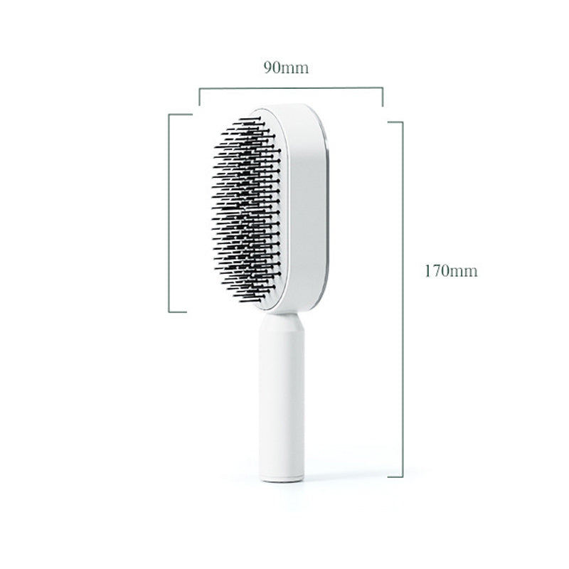 Women Fashion 3D Hair Growth Comb Hairbrush Self-Cleaning Hair Brush For Women Massage Scalp Promote Blood Circulation Anti Hair Loss
